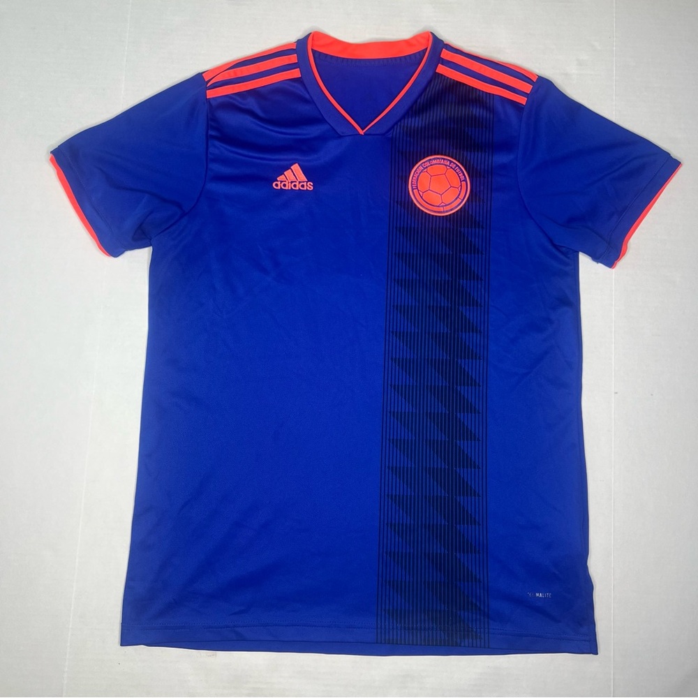Adidas Colombia soccer jersey size youth xl men’s small 2017/2018 away football